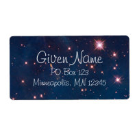 Carina Nebula Label