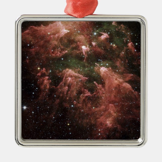 Carina Nebula Metal Ornament (Front)