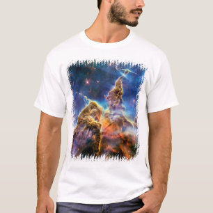 Carina Nebula Mystic Mountain Outer Space Photo T-Shirt