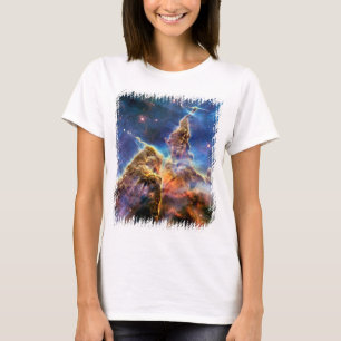 Carina Nebula Mystic Mountain Outer Space Photo T-Shirt