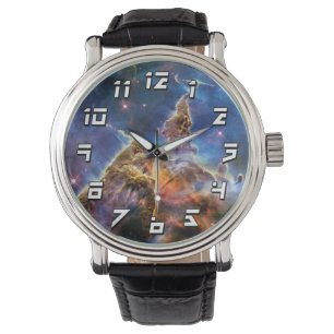 Carina Nebula Mystic Mountain Outer Space Photo Watch