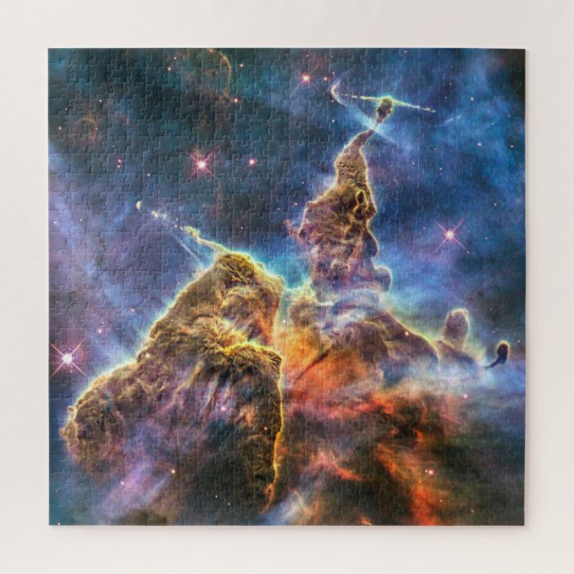 Carina Nebula Mystic Mountain Outer Space Universe Jigsaw Puzzle (Vertical)