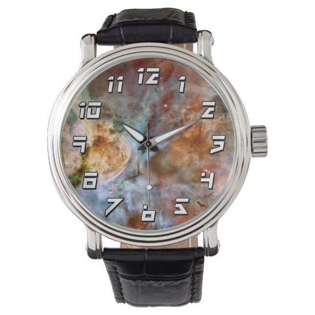 Carina Nebula NASA Hubble Telescope Space Photo Watch (Front)