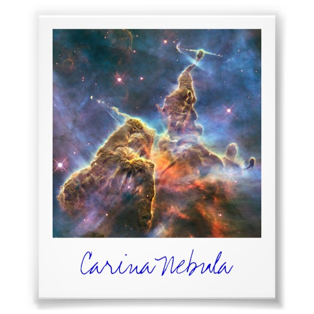 Carina Nebula Photo Print (Front)