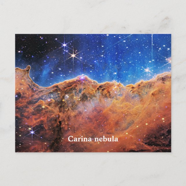 Carina nebula postcard (Front)