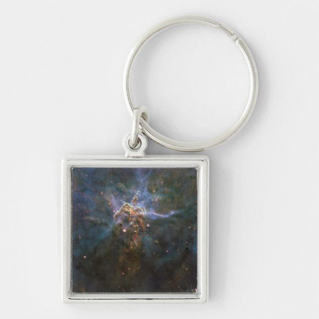 Carina Nebula Star-forming Pillars Keychain (Front)