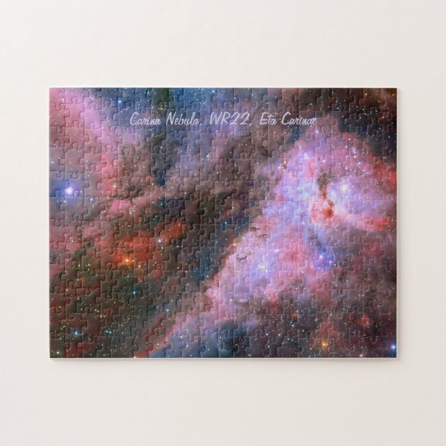 Carina Nebula, WR22, Eta Carinae Jigsaw Puzzle (Horizontal)