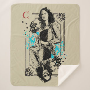 Carina Smyth - Fearsomely Beautiful Sherpa Blanket