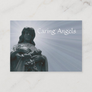 Caring Angels Nursing Care Business Card