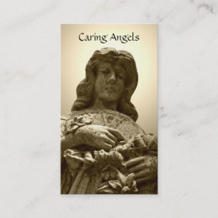 Caring Angels Nursing Care Business Card