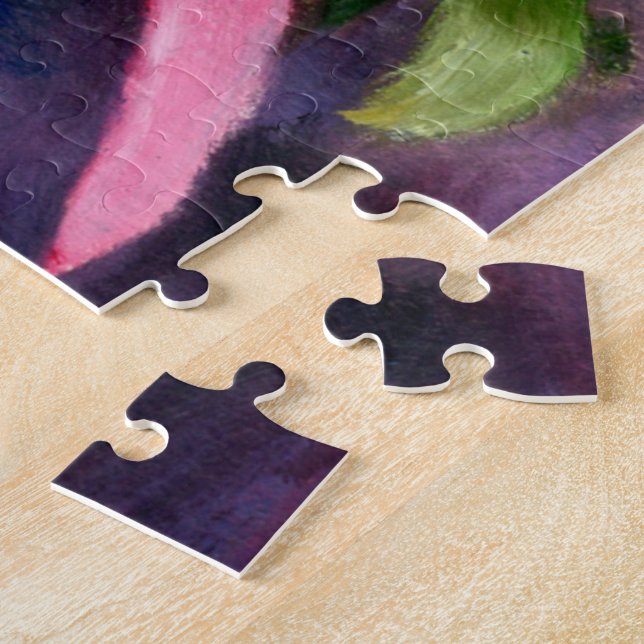 Caring Breast Cancer Awareness Jigsaw Puzzle (Side)
