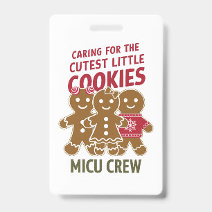 Caring For The Cutest Little Cookies Nicu Nurse Badge