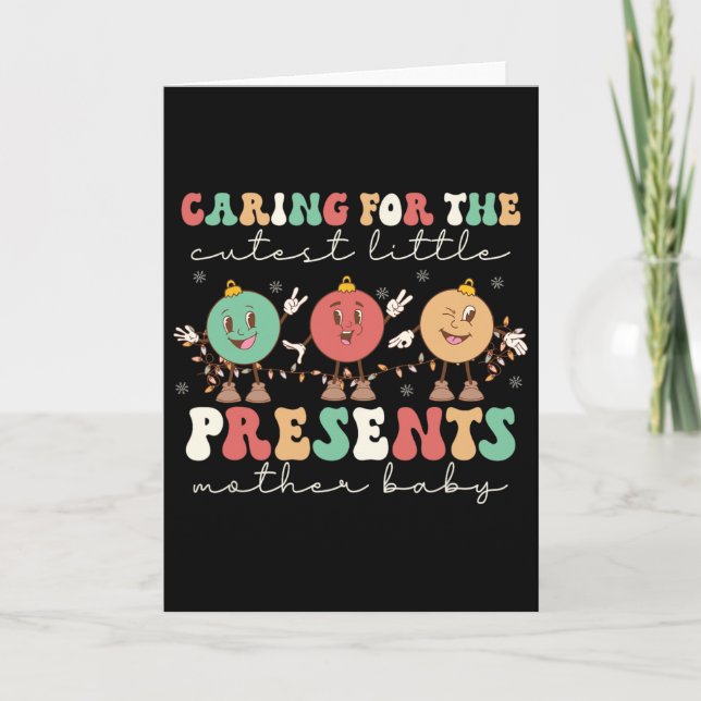 Caring For The Cutest Little Presents Mbu Nurse Ch Card (Front)