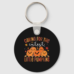 Caring For The Cutest Little Pumpkin Nicu Nurse Ha Keychain