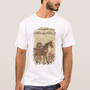 Caring for the horse, illustration T-Shirt