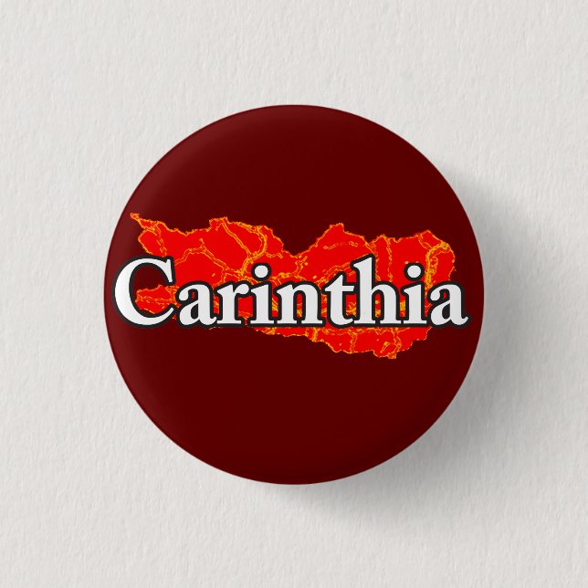 Carinthia 1 Inch Round Button (Front)