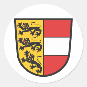 Carinthia Coat of Arms Classic Round Sticker