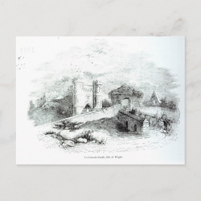 Carisbrook Castle, Isle of Wight Postcard (Front)