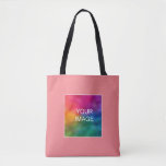 Carissma Colour Add Your Image Text Here Elegant Tote Bag<br><div class="desc">Add Your Business Company Logo Text Here Elegant Modern Template Carissma Colour Shopping Shoulder Tote Bag.</div>