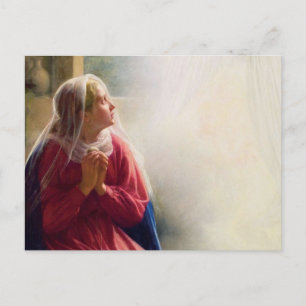 Carl Bloch Annunciation Postcard