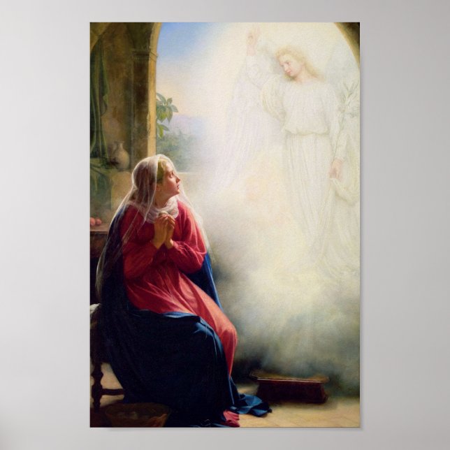 Carl Bloch Annunciation Poster (Front)