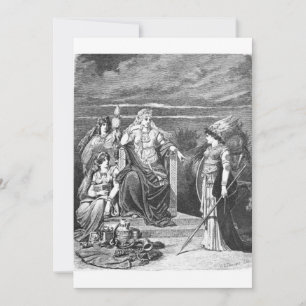 Carl Emil Doepler - Frigg and her Attendants Invitation