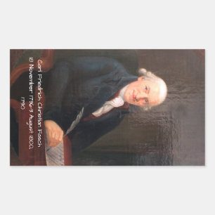 Carl Friedrich Christian Fasch 1790 Sticker