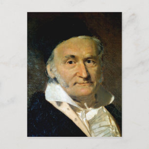 carl friedrich gauss postcard