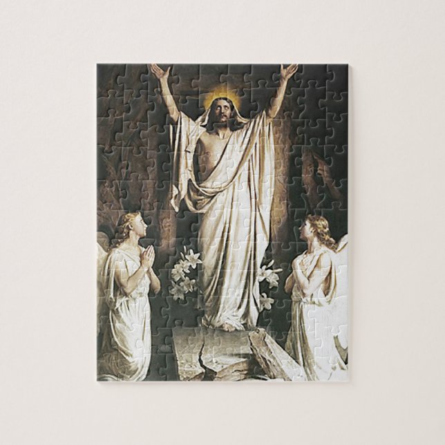 Carl_Heinrich_Bloch_-_The_Resserection Jigsaw Puzzle (Vertical)