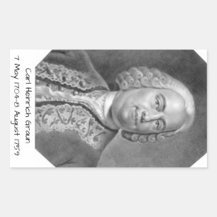 Carl Heinrich Graun Sticker