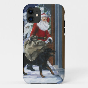 Carl Helping Santa Claus from <Carl's Christmas> b iPhone 11 Case