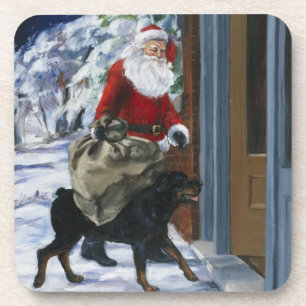 Carl Helping Santa Claus from <Carl's Christmas> b Coaster
