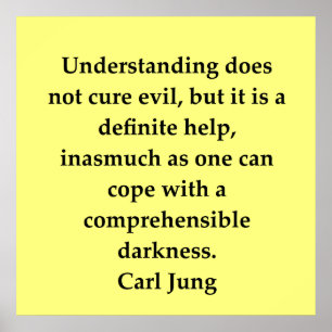 carl jung quote poster