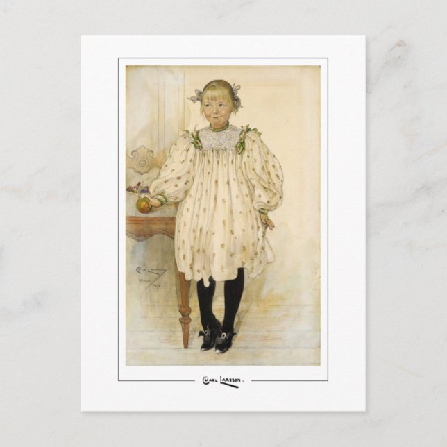 Carl Larsson #107 - Carte postale Art (Devant)