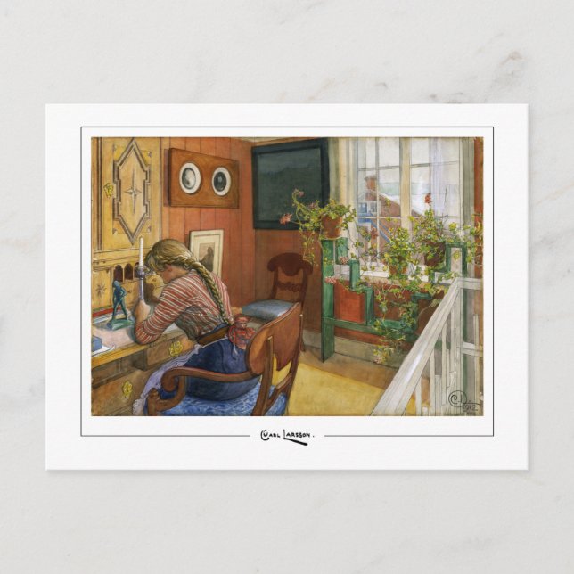 Carl Larsson #10 - Carte postale Art (Devant)
