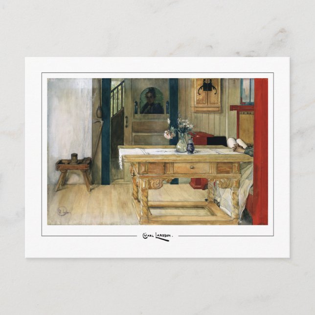 Carl Larsson #155 - Fine Art Postcard (Front)