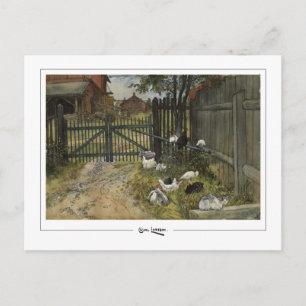 Carl Larsson #261 - Carte postale d'art fin