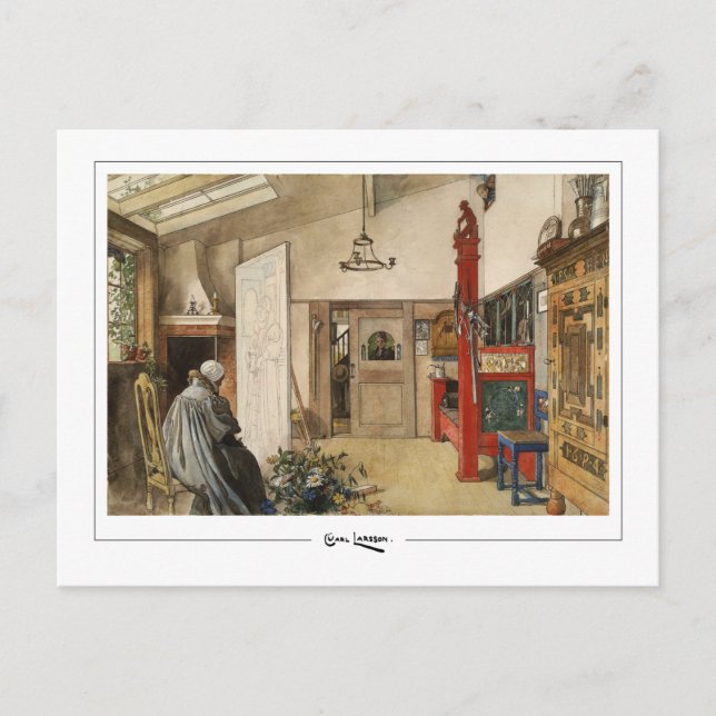Carl Larsson #290 - Carte postale Art (Devant)