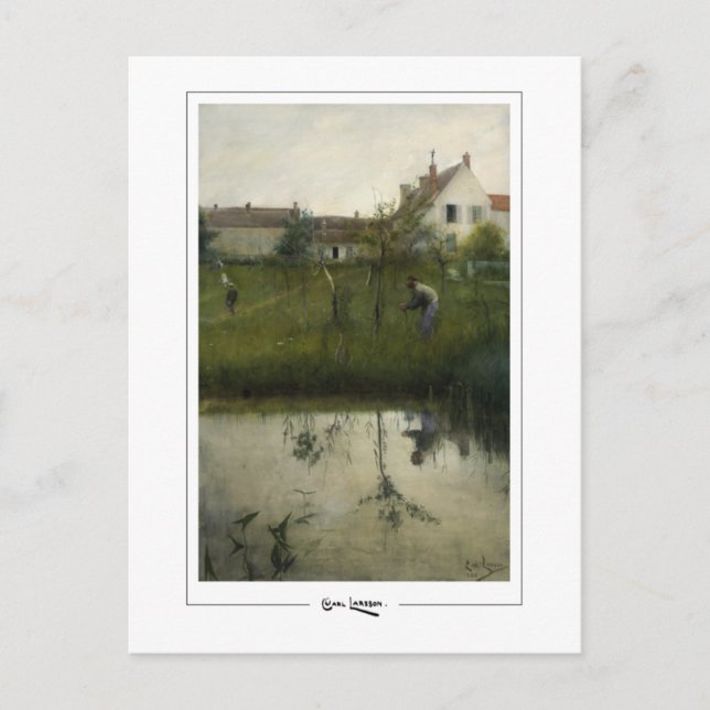 Carl Larsson #350 - Carte postale Art (Devant)