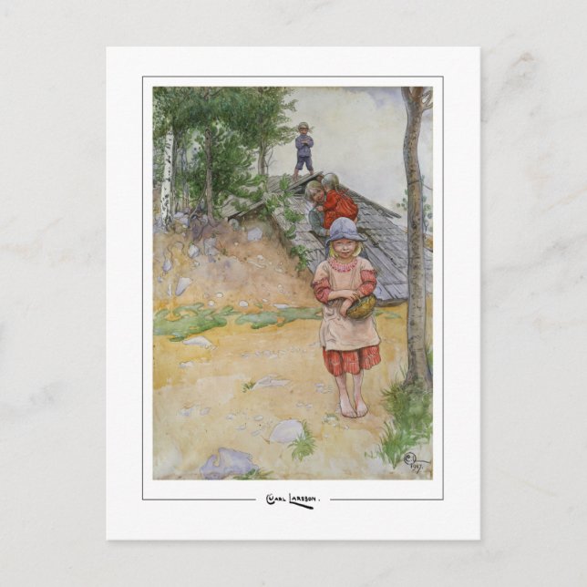 Carl Larsson #352 - Carte postale Art (Devant)