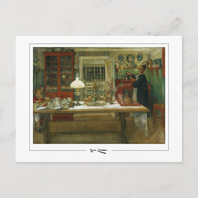 Carl Larsson #78 - Fine Art Postcard (Front)