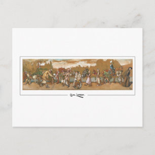 Carl Larsson #89 - Carte postale d'art fin