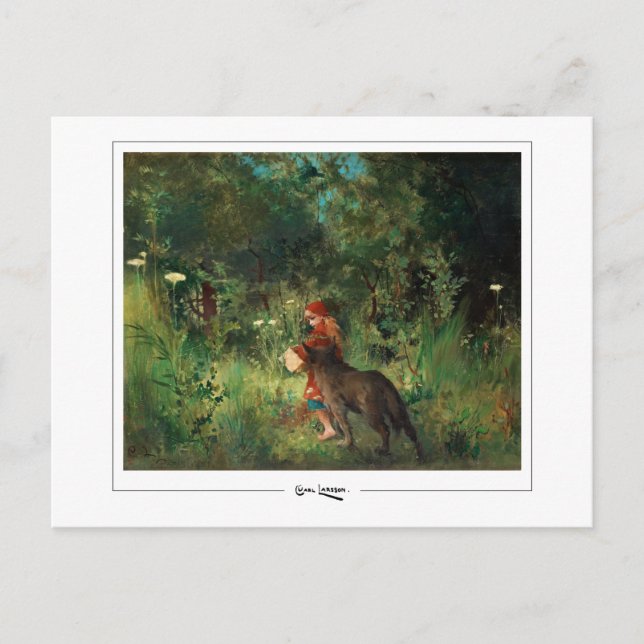 Carl Larsson #9 - Fine Art Postcard (Front)