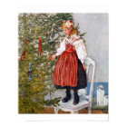 Carl Larsson Arbre de Noël Poster Art