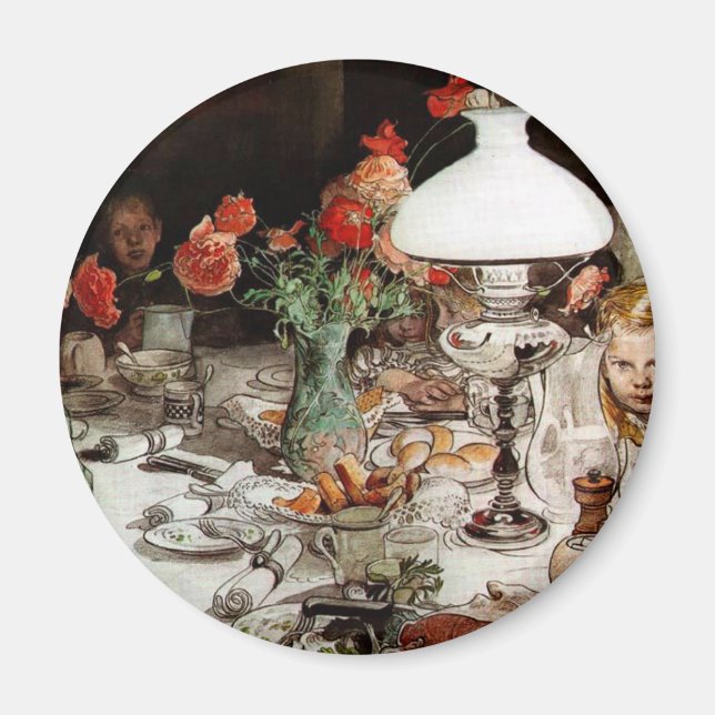 Carl Larsson - Around the Lamp Magnet (Front)