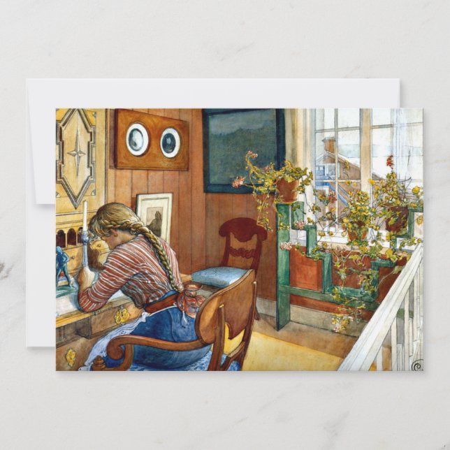 Carl Larsson - Correspondence Card (Front)