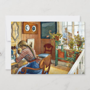 Carl Larsson - Correspondence Card