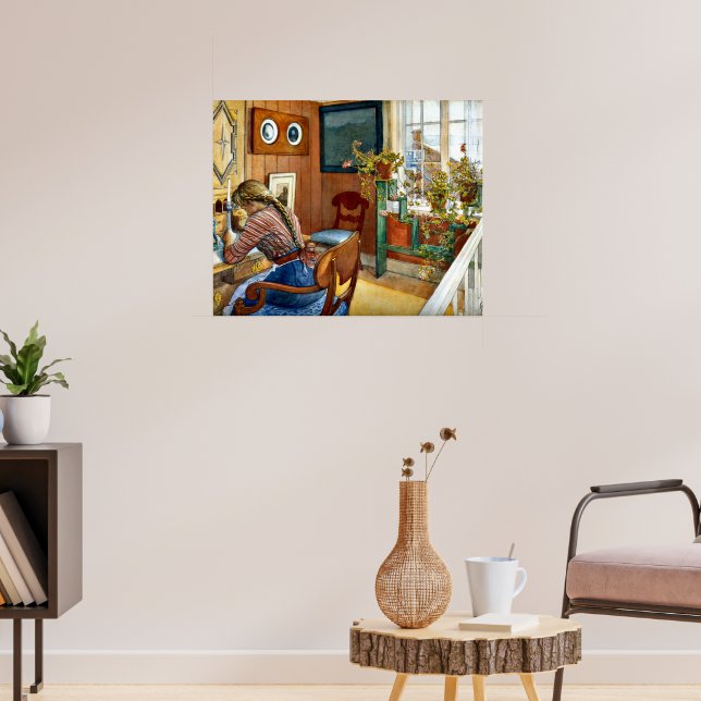 Carl Larsson — Correspondence Poster (Living Room 3)