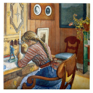 Carl Larsson - Correspondence Tile