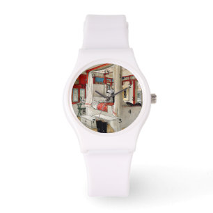 Carl Larsson - Daddy's Room Watch